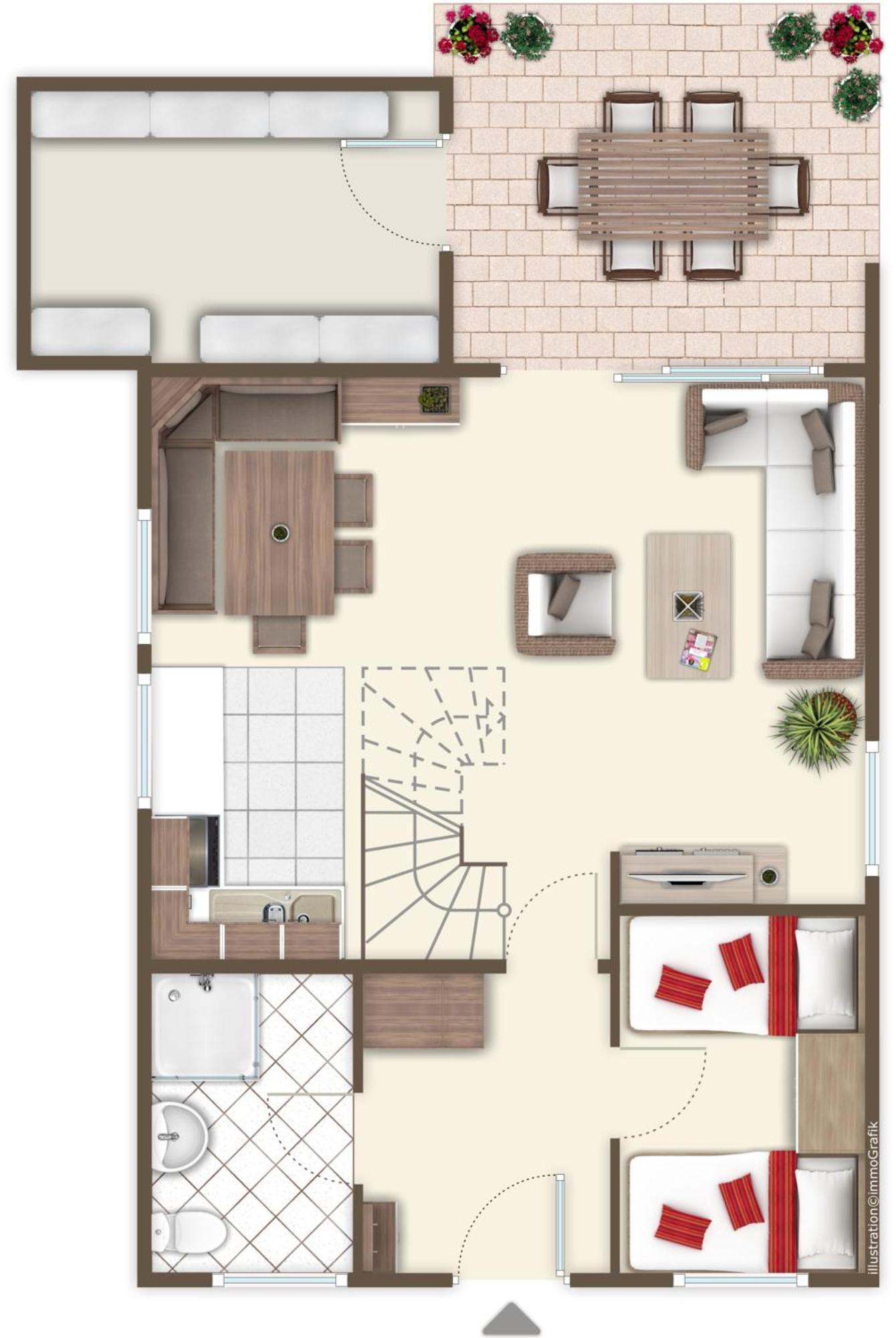 فيلا Ferienhaus Knechtsand 09 دورم نيوفيلد المظهر الخارجي الصورة